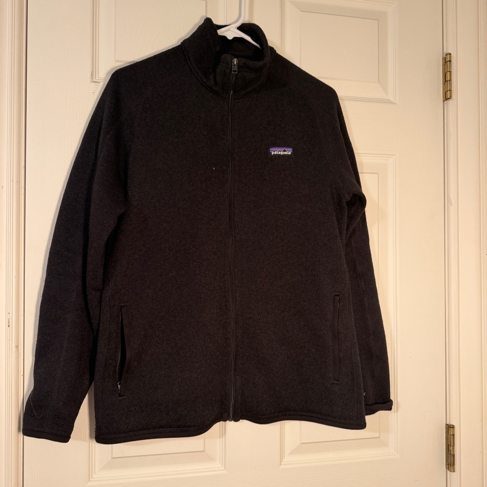 Patagonia Black Bettersweater Jacket full zip